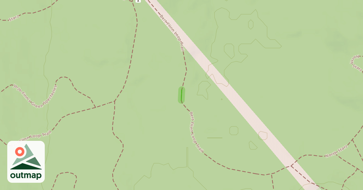 Map of Bert Flinn Loop Trail
