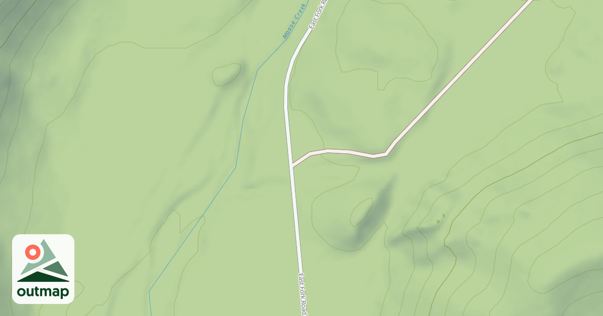 Map of (FDR) EAST FORK BITTERROOT