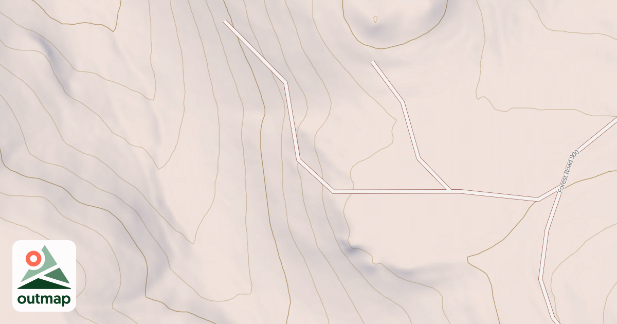 Map of USFS National Forest System Roads {7F98F233-4DE2-4E95-9901-832DFFA99C90}