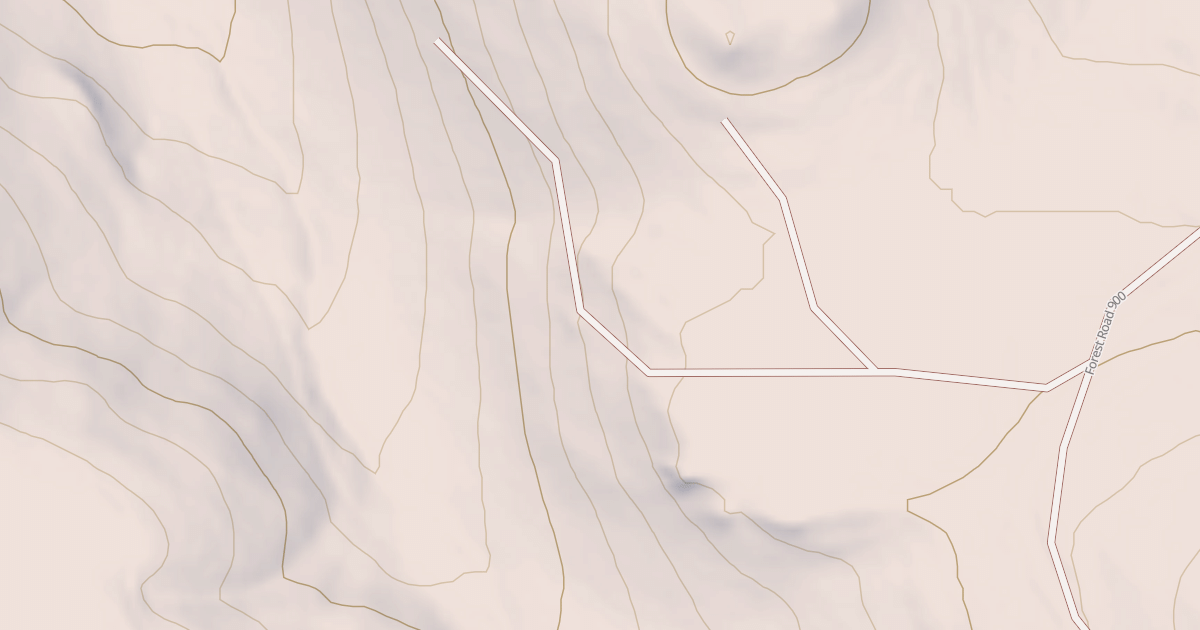 Map preview of USFS National Forest System Roads {7F98F233-4DE2-4E95-9901-832DFFA99C90}