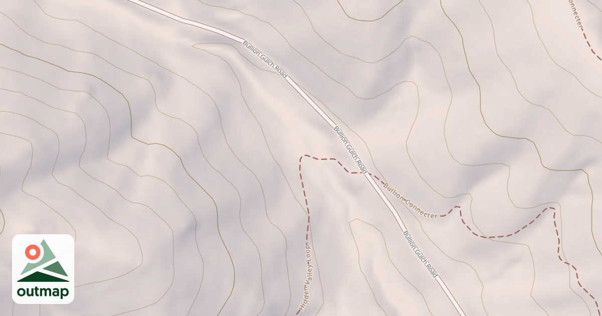 Map of Hidden Valley