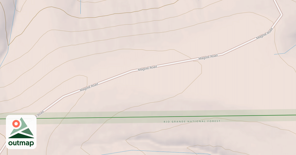 Map of BLM National GTLF Public Motorized Roads 80c7f4a0-411d-4361-b1fe-e46b83b29711