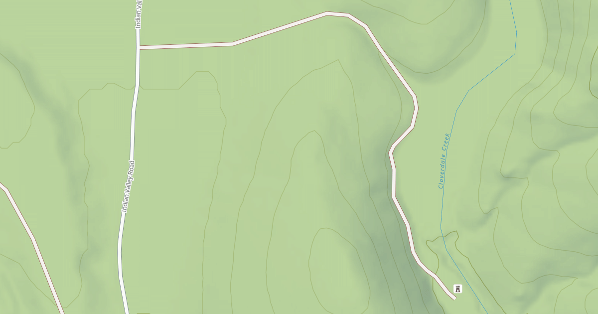 Map preview of LITTLE MEADOWS ADMIN SITE