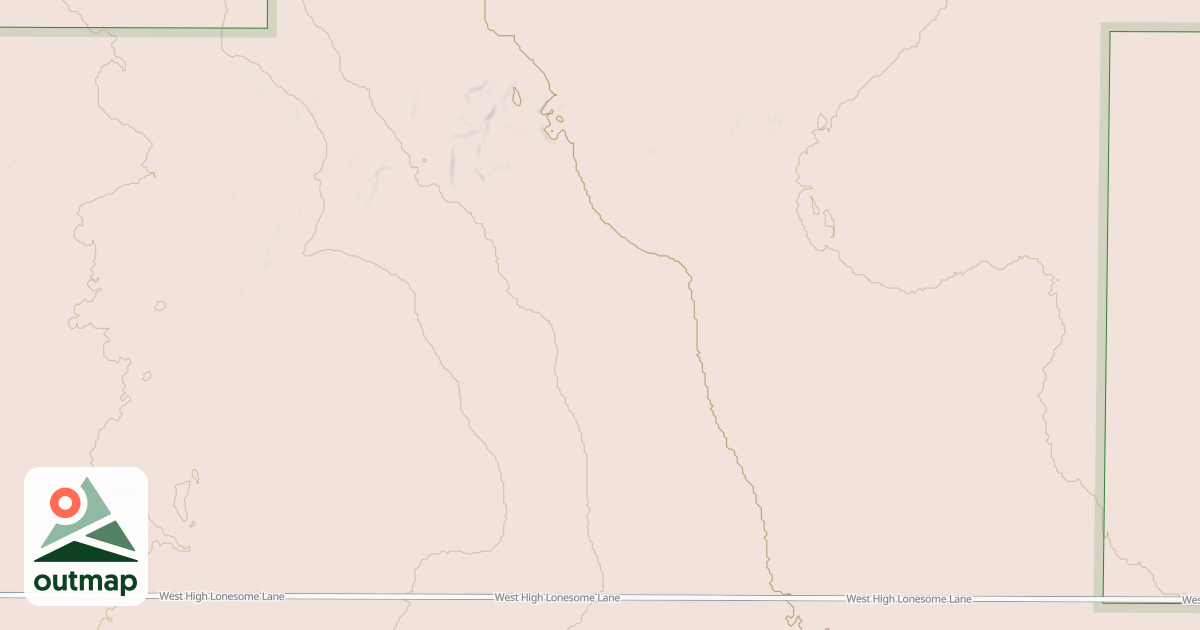 Map of POTATO SPRINGS
