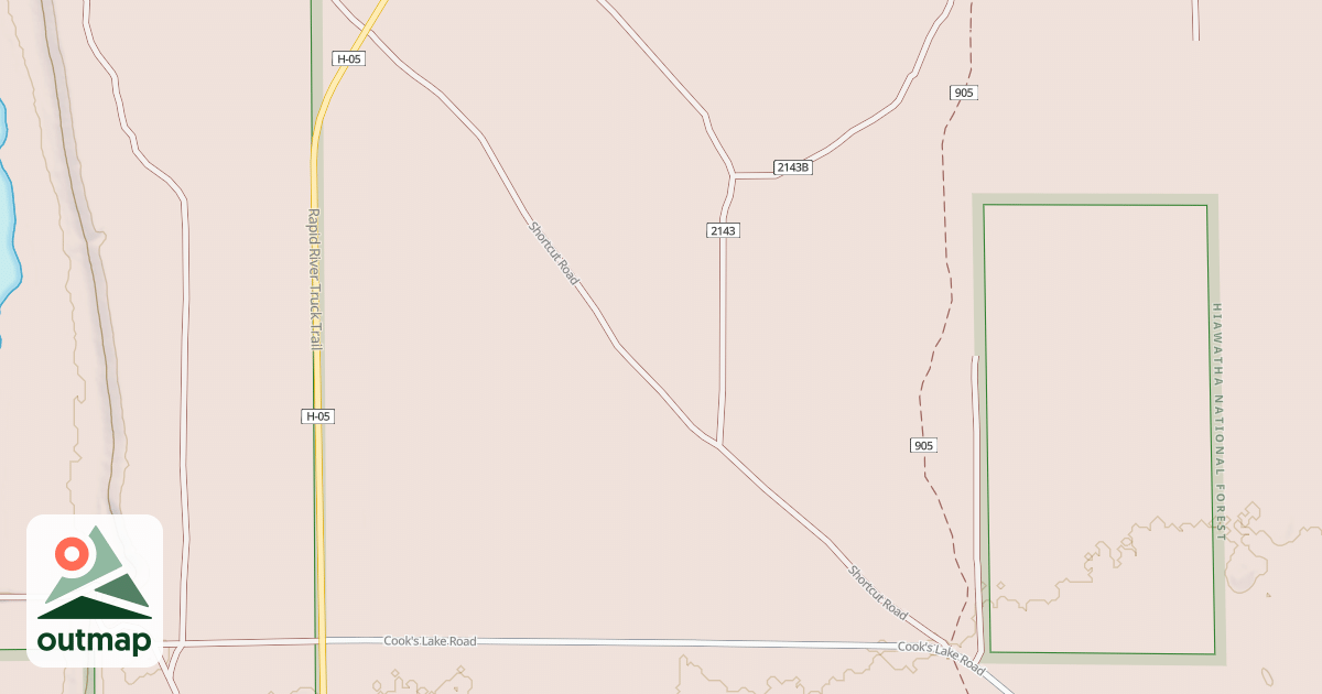 Map of SHORTCUT