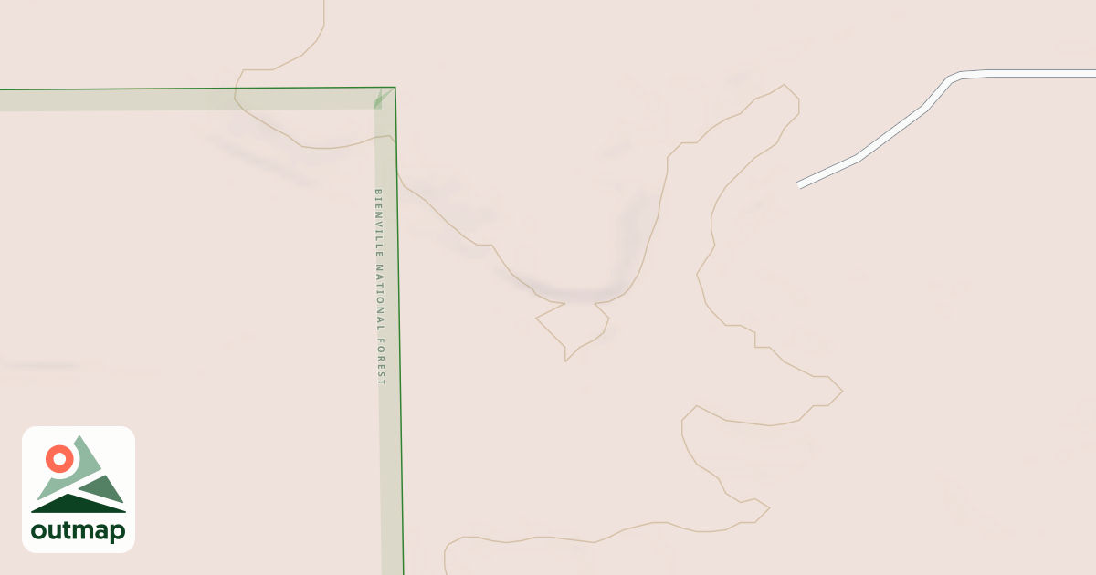 Map of USFS Motor Vehicle Use Map Roads {7F30EB9D-5961-4206-BDC3-D5700C80C307}