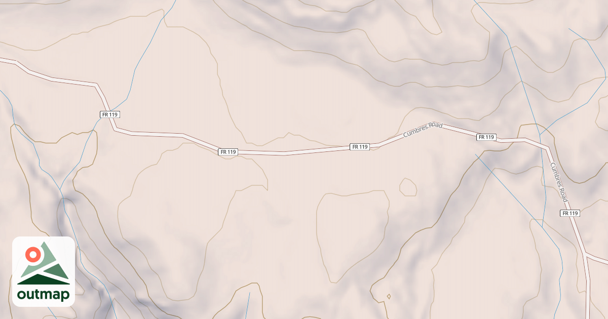 Map of CUMBRES