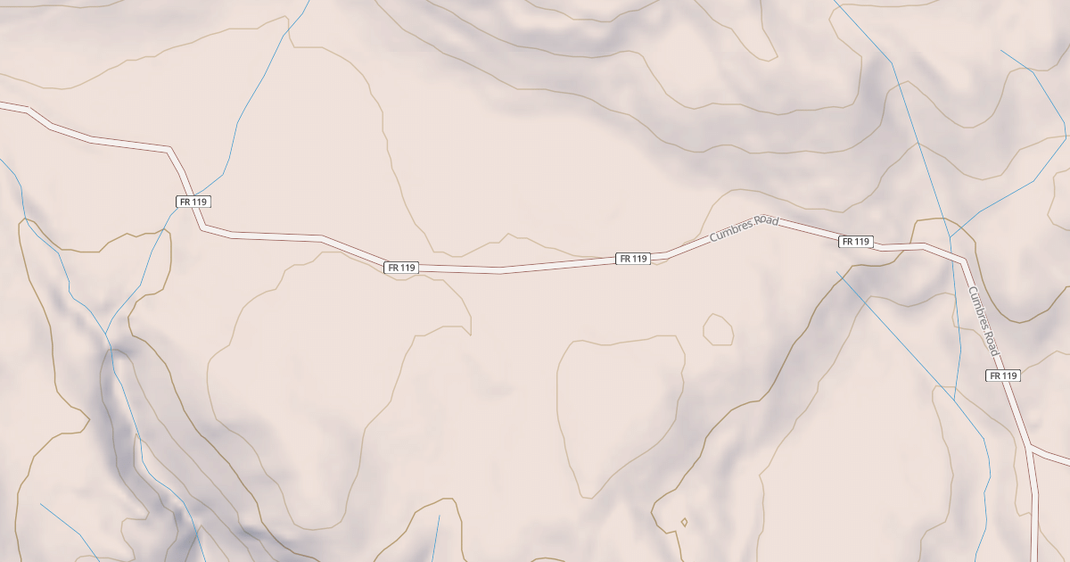 Map preview of CUMBRES