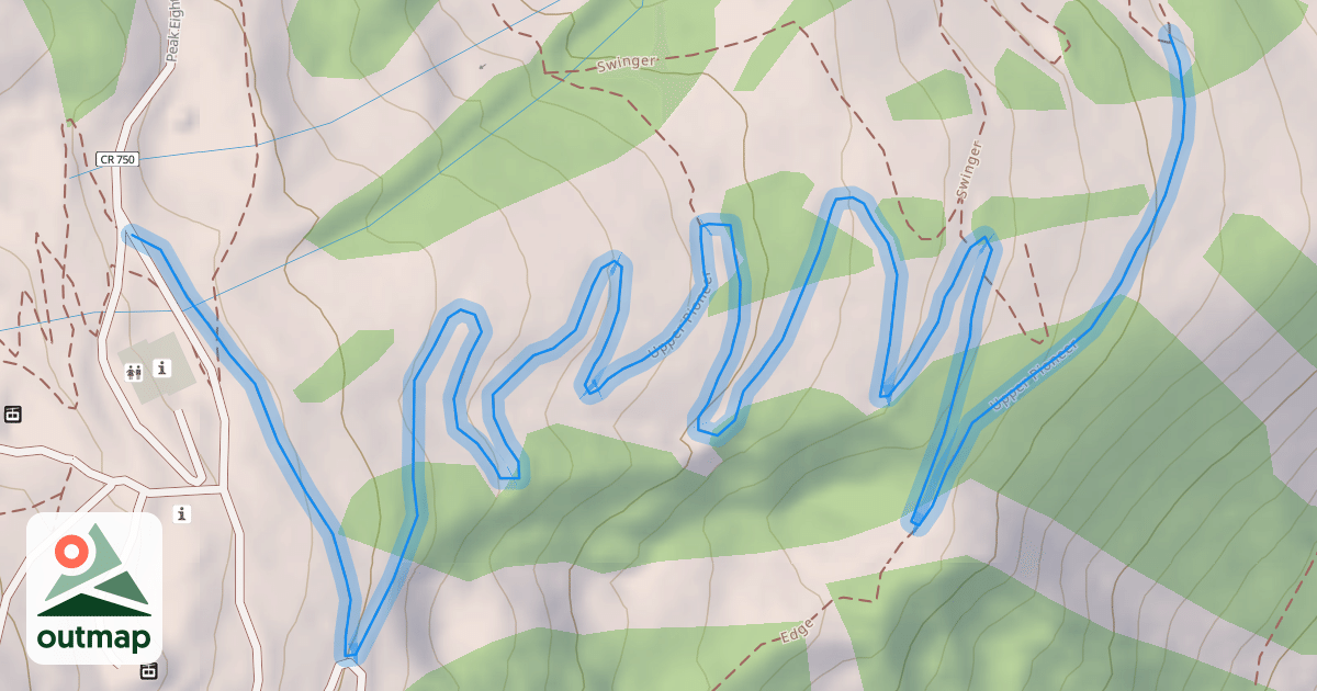 Map of Upper Pioneer
