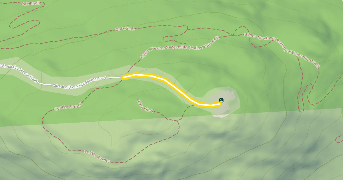 Map preview of Service Road