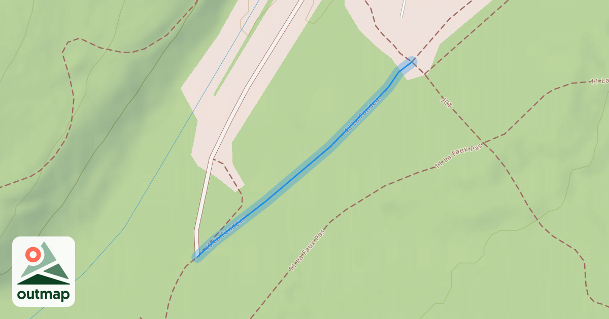 Map of 46 La Fondeur