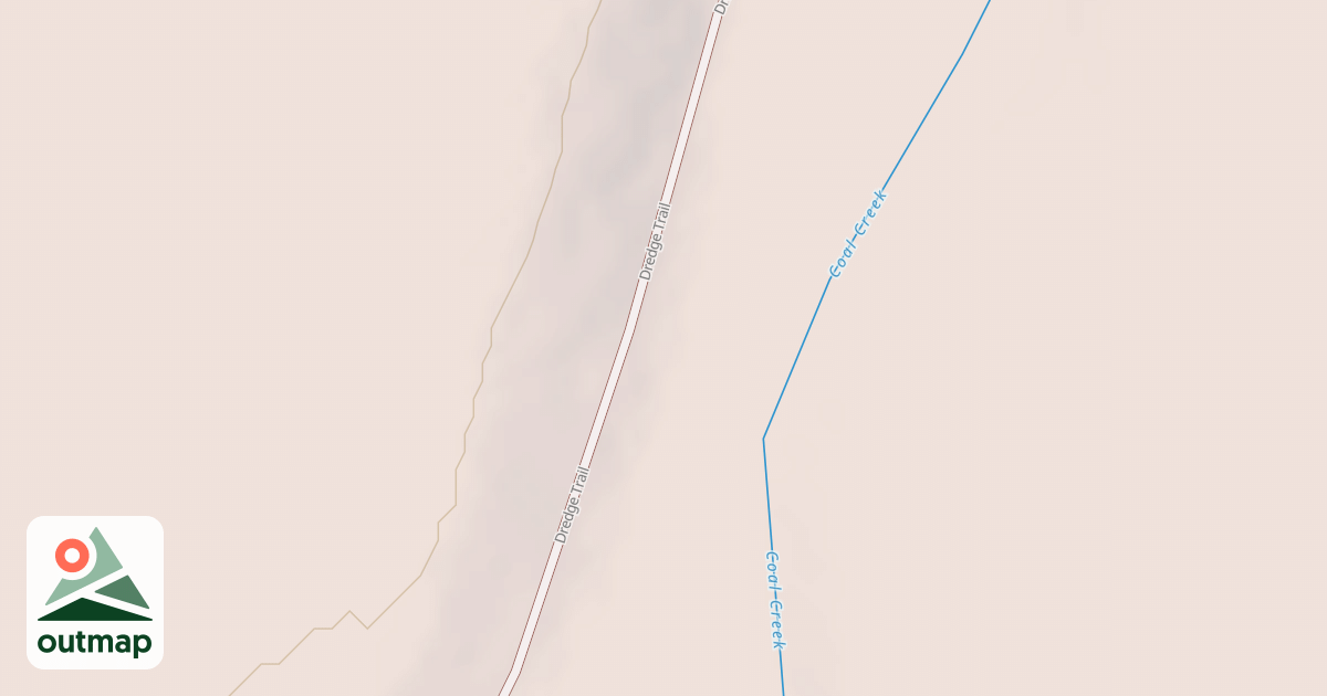 Map of Coal Creek Lower Trail