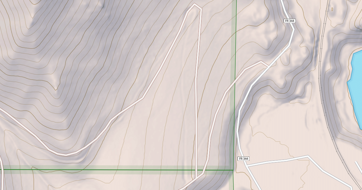 Map preview of MCGINTY GULCH