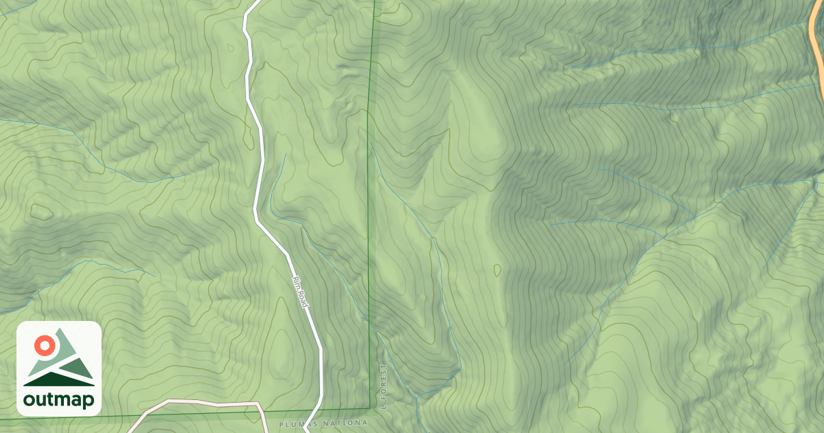 Map of ROCKY RIDGE SPUR E