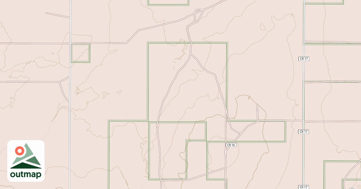 Map of DRY CREEK A