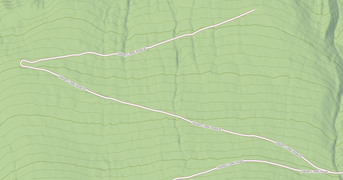 Map preview of ITALIAN CREEK B