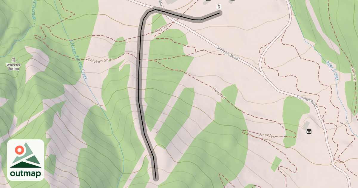 Map of Wildflower Finish