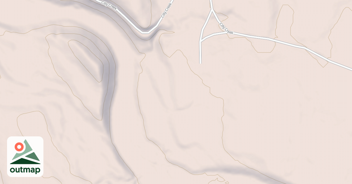 Map of SOUTH LOST SOUP CREEK CUTOFF