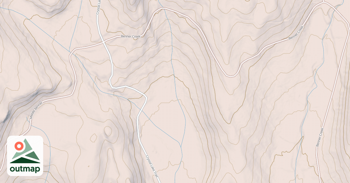 Map of BENNER CR SPUR