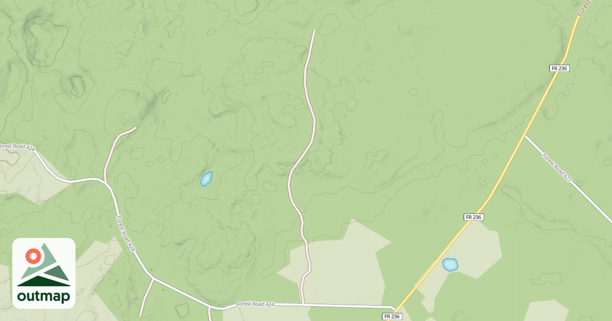 Map of FR 424A