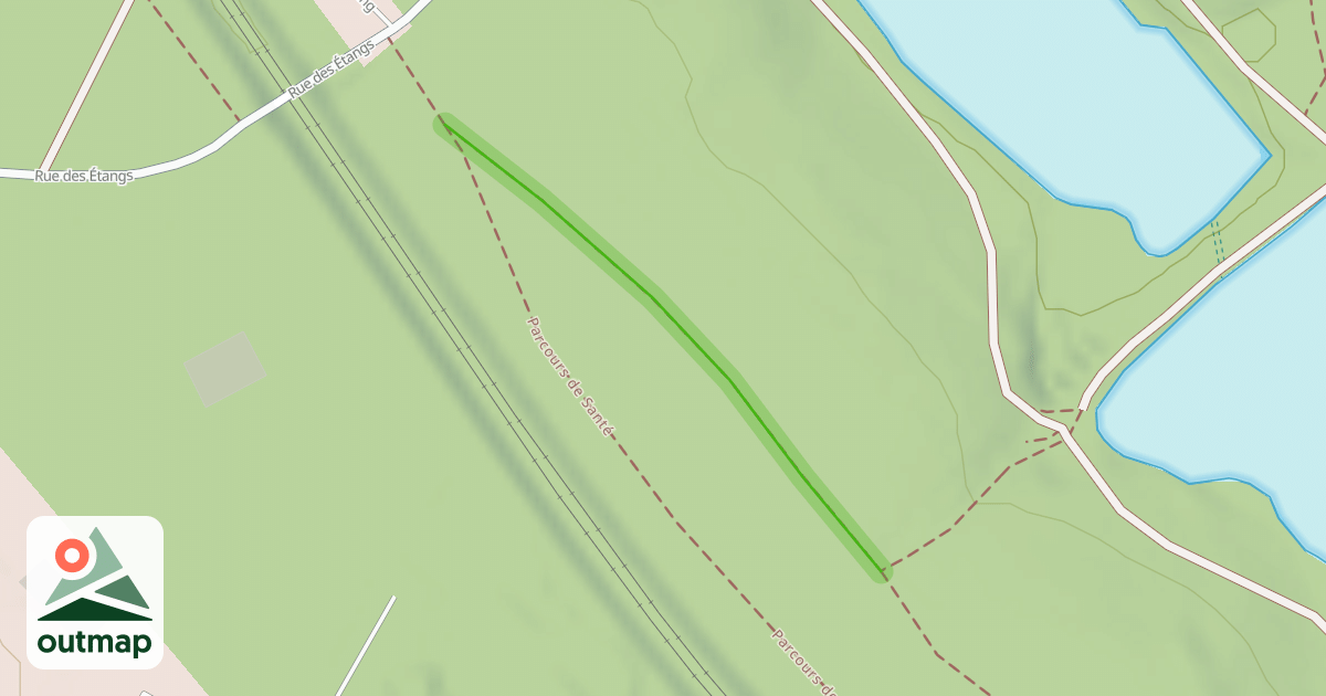 Map of Parcours de Santé