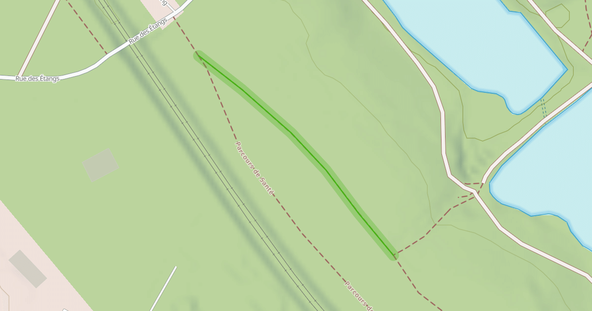 Map preview of Parcours de Santé