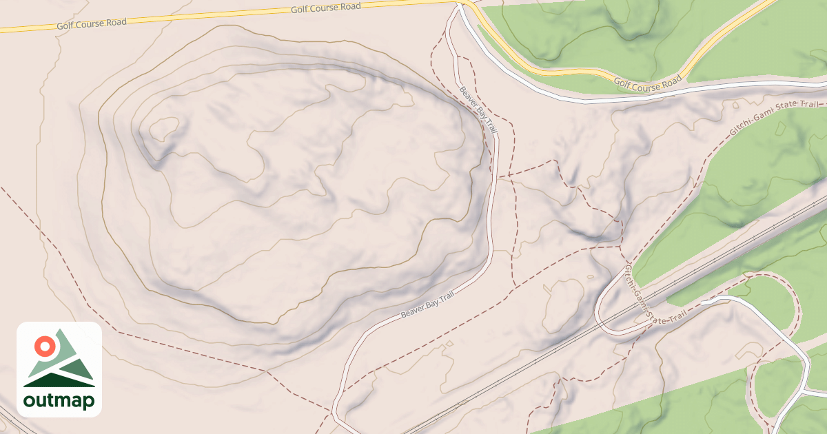 Map of Red Dot Trail