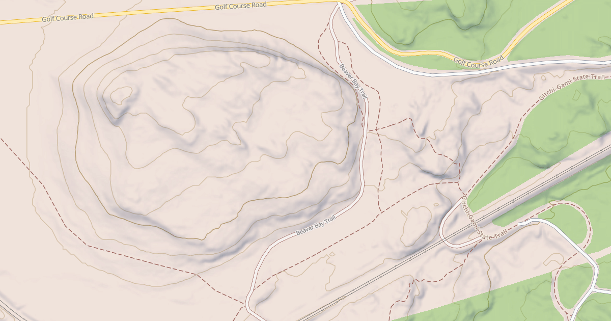 Map preview of Red Dot Trail