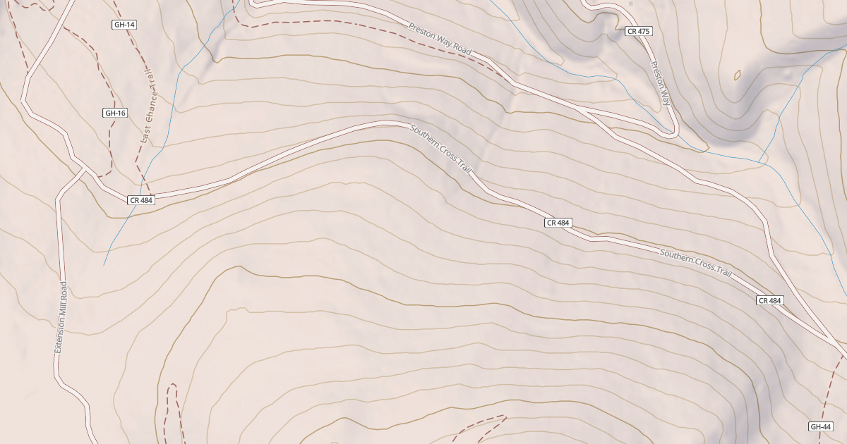 Map preview of DRAW ROAD