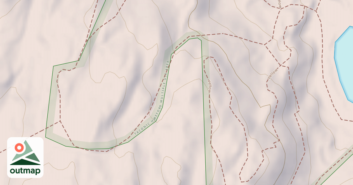 Map of Pond Gut Rd