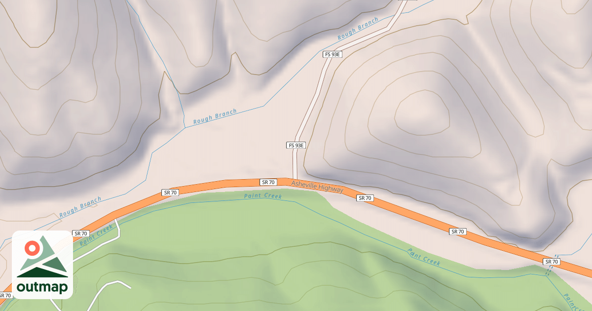 Map of DEVILS KITCHEN PARKING