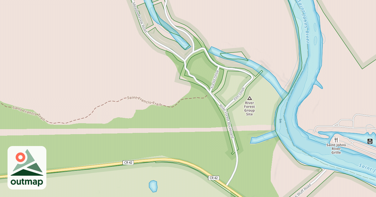 Map of RIVER FOREST