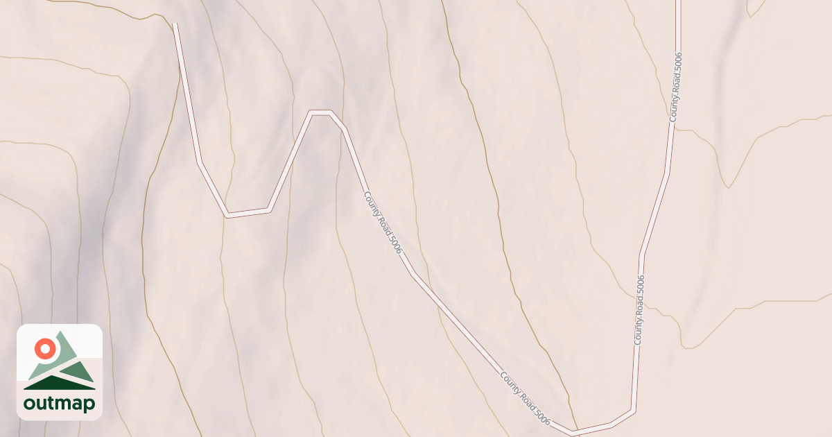 Map of DRY GULCH