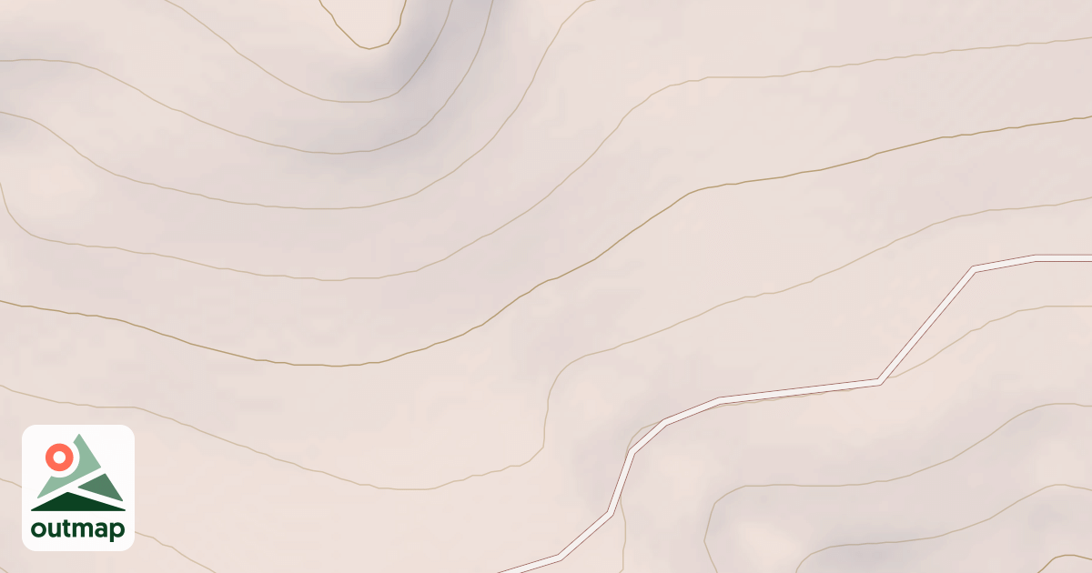 Map of BASIN CREEK SPUR
