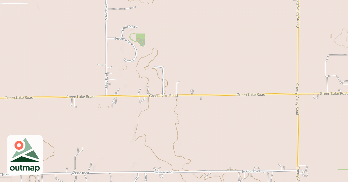 Map of Lp591 in Barry