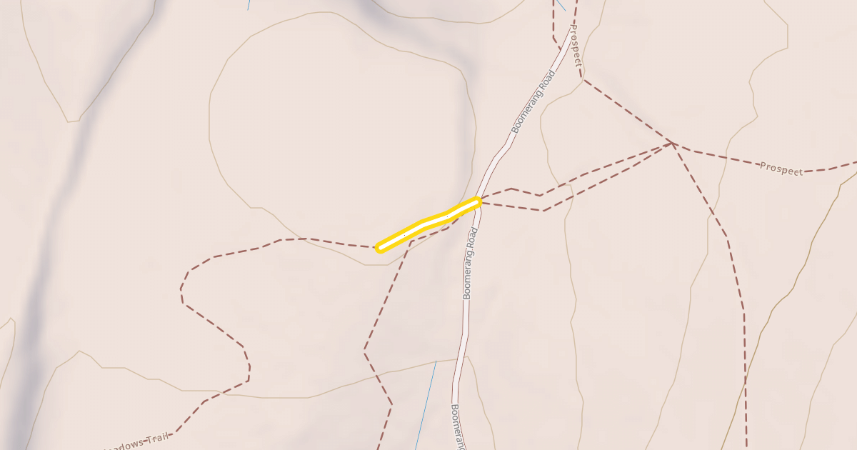 Map preview of Magic Meadows Trail