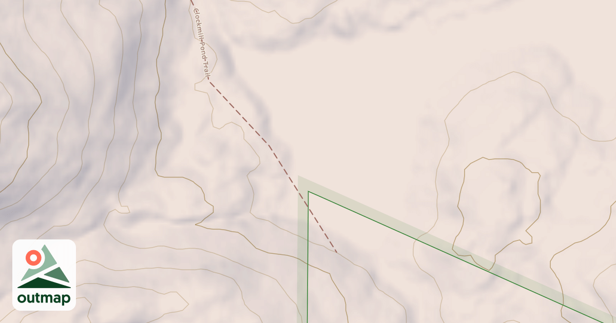 Map of Clockmill Corners Trail