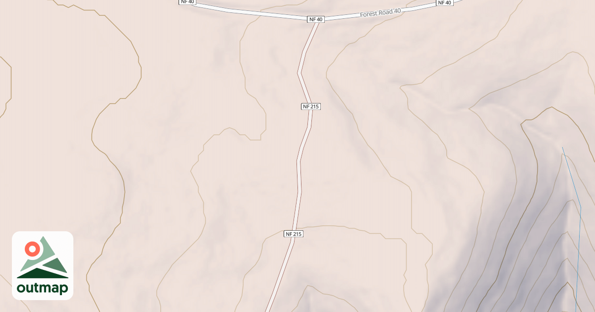 Map of HUNTER SPRING