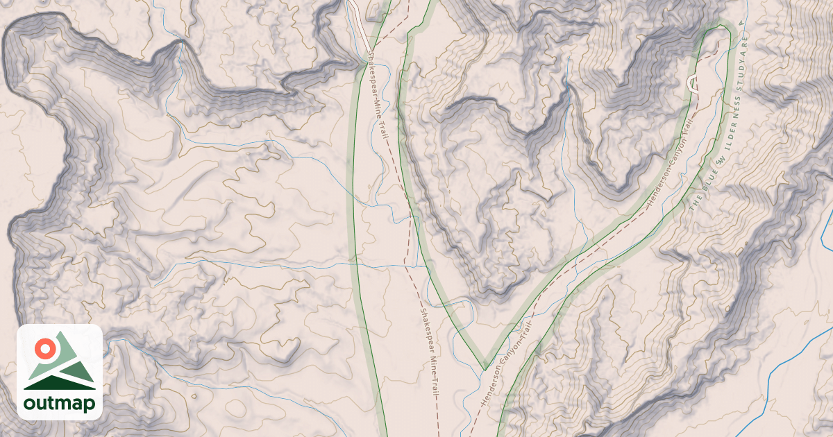Map of BLM National GTLF Public Motorized Roads 13ca223e-7681-4733-819d-7323c672e581