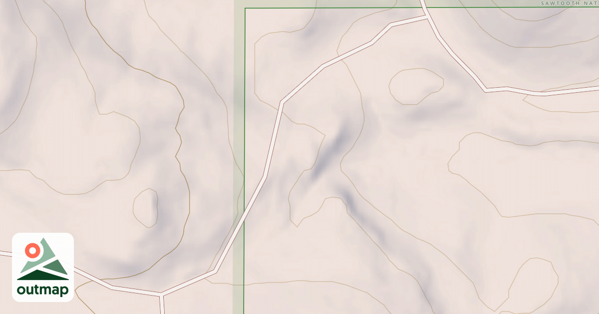 Map of THOROUGHBRED CUTOFF