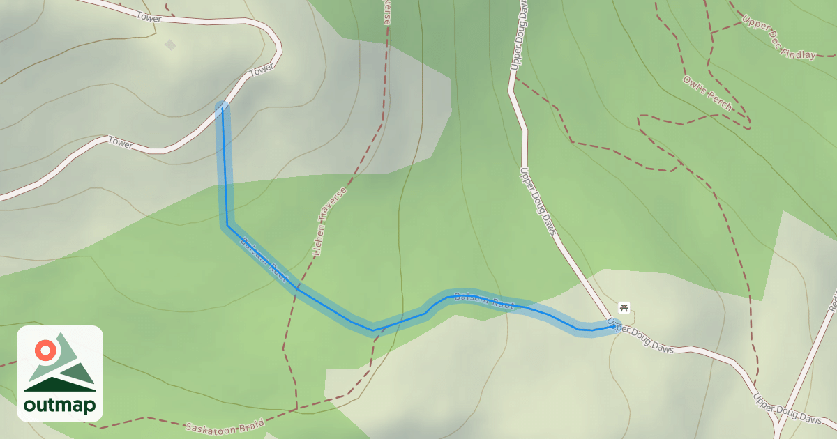 Map of Balsam Root