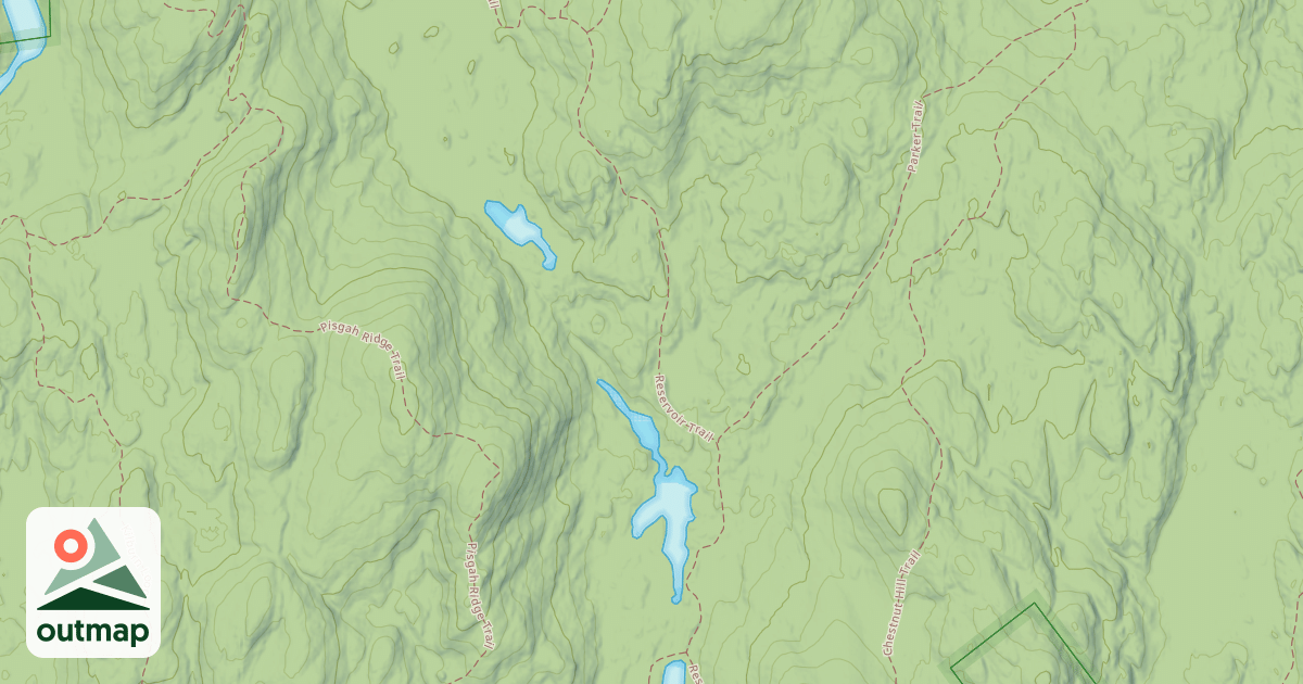 Map of Reservoir Trail