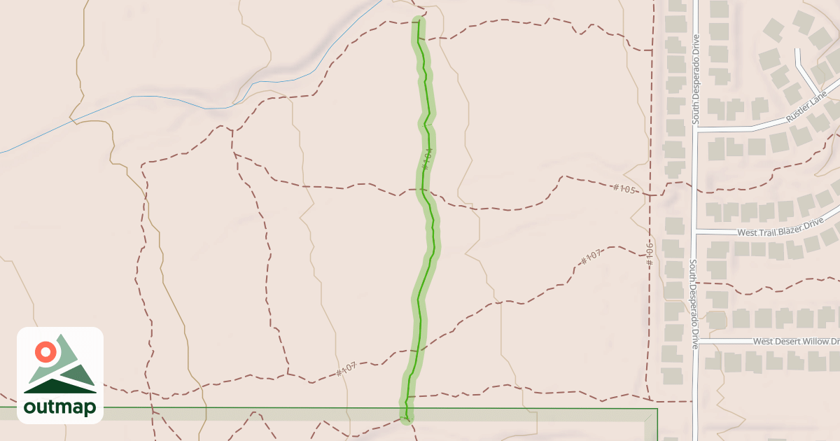 Map of #104