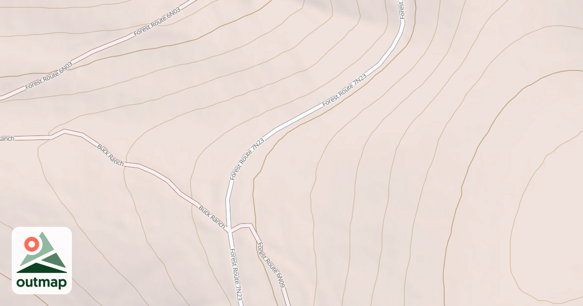 Map of BLACK SPRINGS