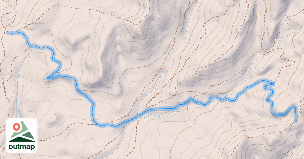 Map of Plumber's Crack
