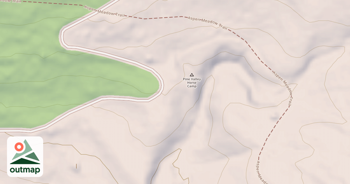 Map of USFS Motor Vehicle Use Map Trails 244120010602