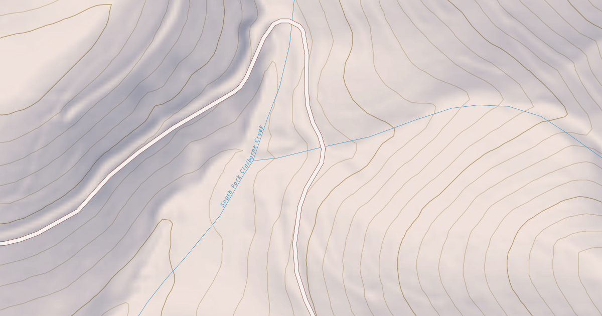 Map preview of CURL RIDGE