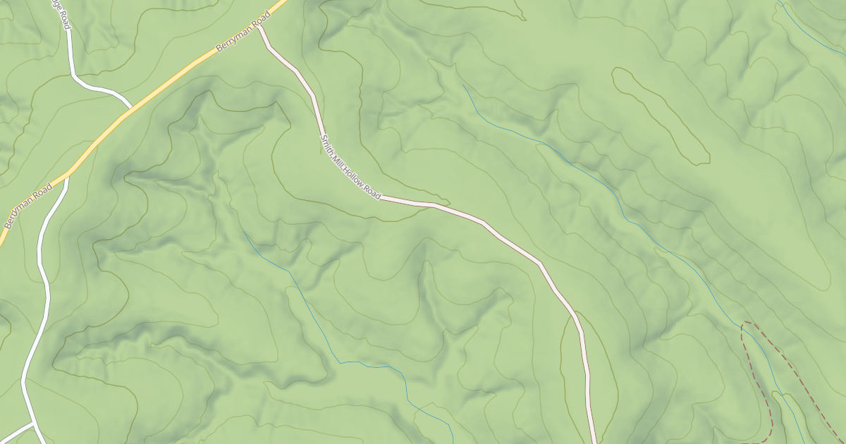Map preview of SMITH MILL HOLLOW