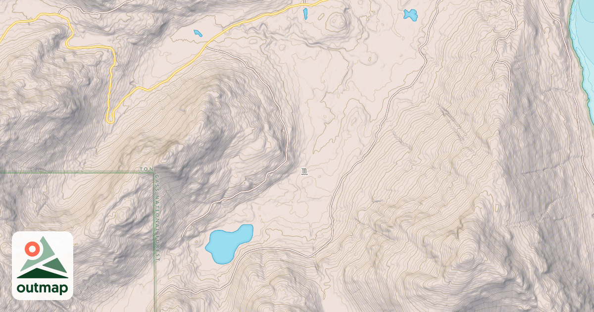 Map of DOG SALMON