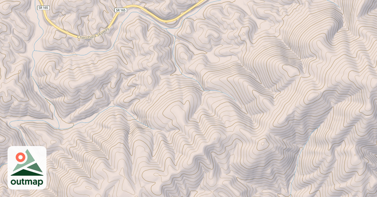 Map of TURKEY CR. MTN. ORV